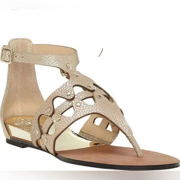 Vince Camuto Shoes - Vince Camuto Elegant Gold Women's Sandals size 7